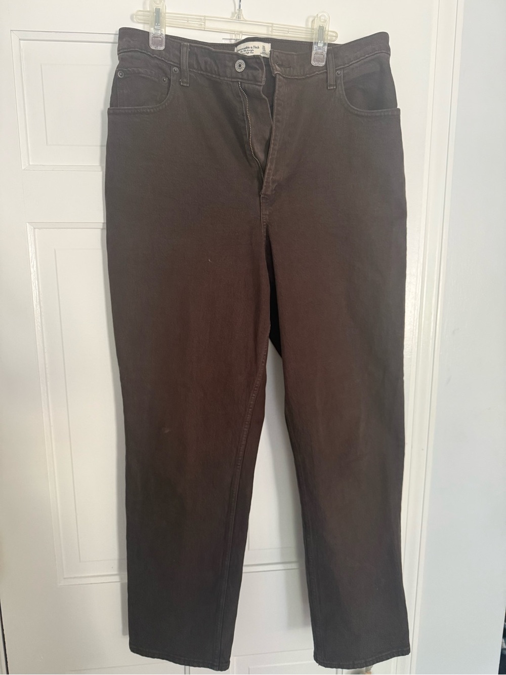 Abercrombie & Fitch Dark Brown Men's Chino Pants